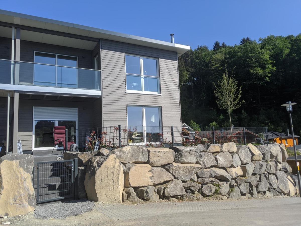 Ferienhaus Schieferterrasse - Waldsee Rieden - Екстериор снимка